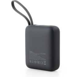 Батарея універсальна Vinga 10000 mAh 35W Display Cable (VPBB1035C)