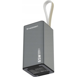 Батарея універсальна Wozinsky 30000mAh, K65+ 65W 30000mAh 2*USB-C, USB-A (5907769364457)