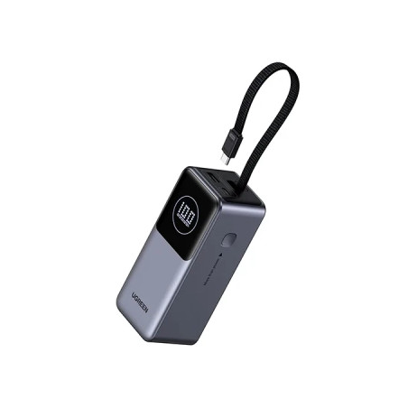 Батарея універсальна Ugreen 20000mAh 130W Nexode Smart Display with Built-in Cable (PB723 55365B)