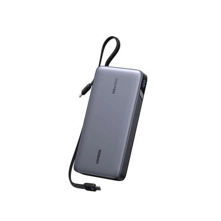 Батарея універсальна Ugreen 25000mAh 165W DualCable (PB552 55995B)