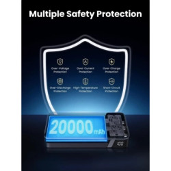 Батарея універсальна Ugreen 20000mAh 100W Two-way Fast Charging (PB720 25188)
