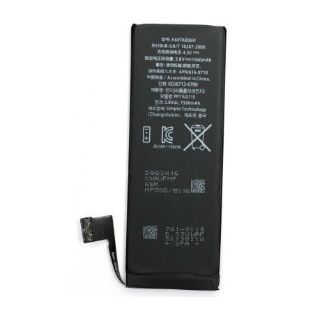 Акумуляторна батарея PowerPlant Apple iPhone 5S new 1560mAh (DV00DV6335)