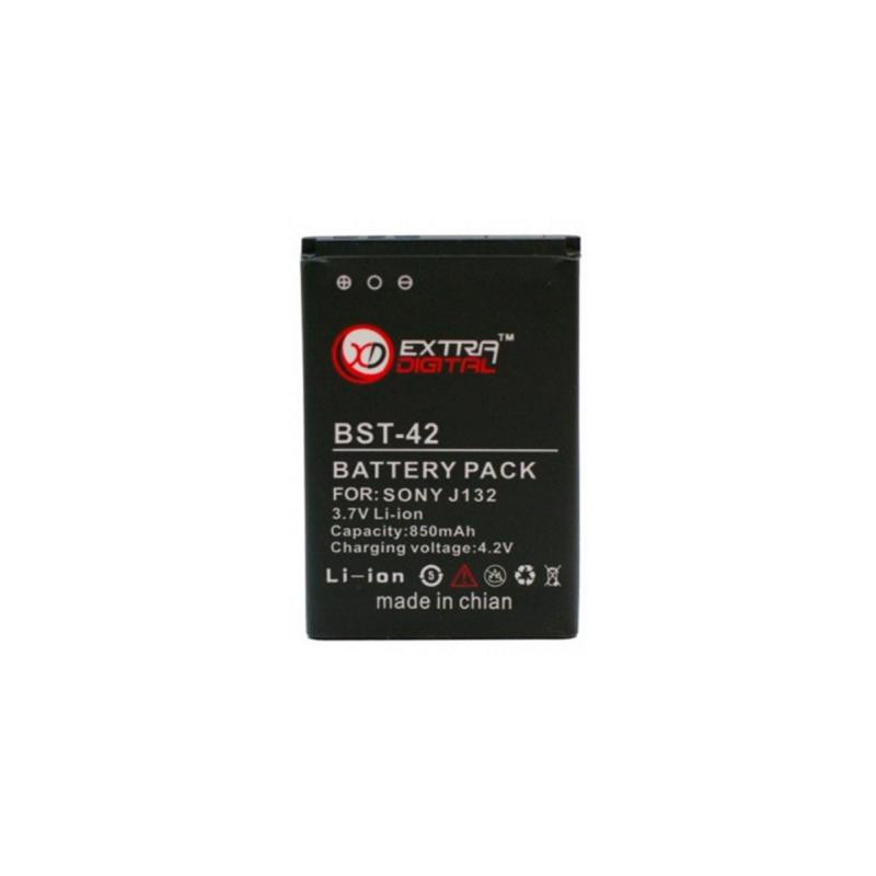 Акумуляторна батарея Extradigital Sony Ericsson BST-42 (850 mAh) (DV00DV6076)