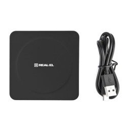 Зарядний пристрій REAL-EL WL-710 black (EL123160018)