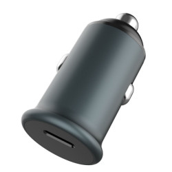 Зарядний пристрій ColorWay 1USB Car ( PD USB Type-C (20W) Gray (CW-CHA028PD-GR)