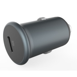 Зарядний пристрій ColorWay 1USB Car ( PD USB Type-C (20W) Gray (CW-CHA028PD-GR)