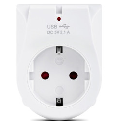 Зарядний пристрій REAL-EL 2*USB 10W (CS-25)