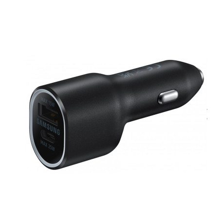 Зарядний пристрій Samsung 40W Car Charger (w/o Cable) Black (EP-L4020NBEGRU)