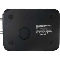 Зарядний пристрій Extradigital 4-in-1 Wireless charging for iPhone / iWatch / Airpods (W8) Black (CWE1533)