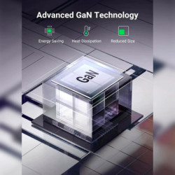 Зарядний пристрій Ugreen 2xUSB 40W GAN (Type-C 25W+20W) PD CD294 (90573)