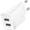 Зарядний пристрій Baseus Compact Charger 2U White (CCXJ010202)