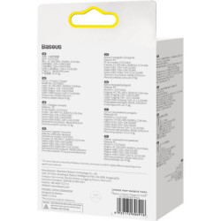 Зарядний пристрій Baseus Compact Charger 2U White (CCXJ010202)