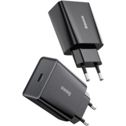 Зарядний пристрій Baseus Speed Mini Quick Charger Black (CCFS-SN01)