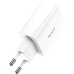 Зарядний пристрій Baseus Speed Mini Quick Charger White (CCFS-SN02)