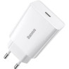 Зарядний пристрій Baseus Speed Mini Quick Charger White (CCFS-SN02)