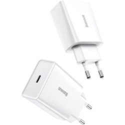 Зарядний пристрій Baseus Speed Mini Quick Charger White (CCFS-SN02)