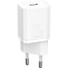 Зарядний пристрій Baseus Super Si Quick Charger 1C 20W EU White (CCSUP-B02)