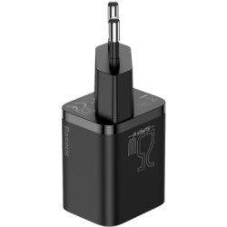 Зарядний пристрій Baseus Super Si Quick Charger 1C 25W Black (CCSP020101)