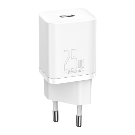 Зарядний пристрій Baseus Super Si Quick Charger 1C White (CCSP020102)