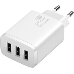Зарядний пристрій Baseus White (CCXJ020102)