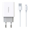 Зарядний пристрій Proda PD-A28i 2хUSB 2.4A + USB Ligthtning 1.0m (PD-A28i-WH)