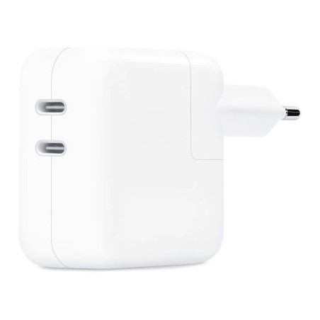 Зарядний пристрій Apple 35W Dual USB-C Power Adapter Model A2676 (MW2K3ZM/A)
