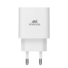 Зарядний пристрій RivaCase 1xUSB Type-C PD 20 Вт кабель Type-C white (PS4101 WD4 (White))
