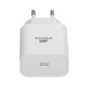 Зарядний пристрій RivaCase 1xUSB Type-C PD 20 Вт кабель Type-C white (PS4101 WD4 (White))