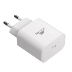 Зарядний пристрій RivaCase 1xUSB Type-C PD 20 Вт кабель Type-C white (PS4101 WD4 (White))