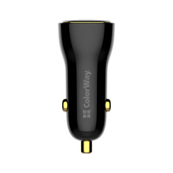 Зарядний пристрій ColorWay PowerDelivery PPS USB (USB-A + USB-C) (60W) Black (CW-CHA046PD-BK)