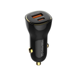 Зарядний пристрій ColorWay PowerDelivery PPS USB (USB-A + USB-C) (60W) Black (CW-CHA046PD-BK)