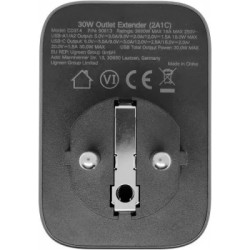 Зарядний пристрій Ugreen 3xUSB 30W Outlet Extender (2хUSB-A+USB-C) CD314 (90613)