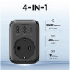 Зарядний пристрій Ugreen 3xUSB 30W Outlet Extender (2хUSB-A+USB-C) CD314 (90613)