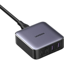 Зарядний пристрій Ugreen 4xUSB 65W (2хUSB-C+2xUSB-A) Gan CD327 (90747)