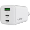 Зарядний пристрій Canyon CU65ACC GaN 65W 2xPD 1xQC EU White (CNS-CUW65ACC)