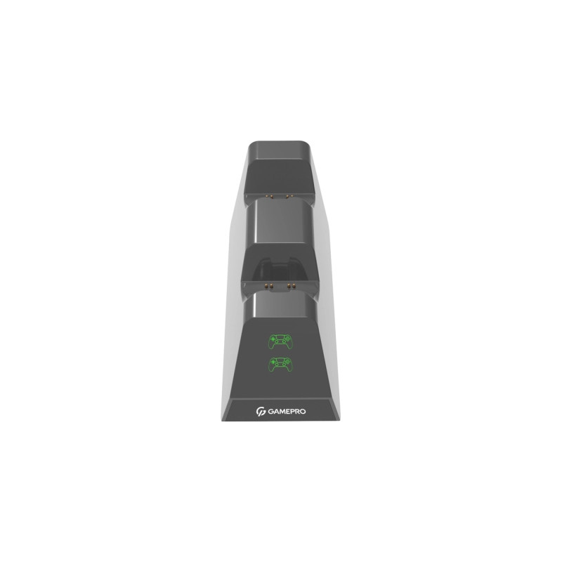 Зарядний пристрій GamePro CHS420B Для геймпадів DualSense PS5 Black (CHS420B)