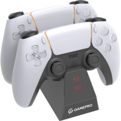 Зарядний пристрій GamePro CHS420B Для геймпадів DualSense PS5 Black (CHS420B)
