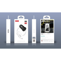 Зарядний пристрій XO CC18 2.1A/2 USB Black (XO-CC18-BK)