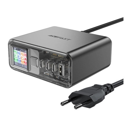 Зарядний пристрій Acefast 4xUSB 218W (3xUSB-C + USB-A) Gan Z4 Fast Charger (6974316282587)