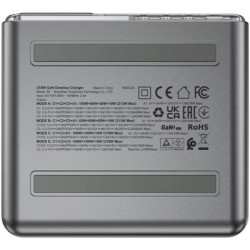 Зарядний пристрій Acefast 4xUSB 218W (3xUSB-C + USB-A) Gan Z4 Fast Charger (6974316282587)