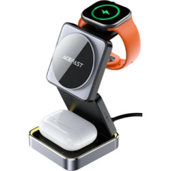 Зарядний пристрій Acefast Wireless QI 3in1 15W E20 (6974316283478)