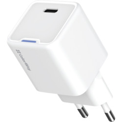 Зарядний пристрій ColorWay GaN Mini 25W PD Port PPS USB-C white (CW-CHS052PD-WT)