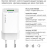 Зарядний пристрій ColorWay GaN Mini 30W PD Port PPS USB (Type-C PD + USB QC4.0) white (CW-CHS053PD-WT)