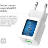 Зарядний пристрій ColorWay GaN Mini 35W PD Port PPS USB (Type-C PD + USB QC4.0) cable Type-C (CW-CHS055PDC-WT)