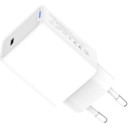 Зарядний пристрій ColorWay GaN Mini 45W PD Port PPS USB-C white (CW-CHS057PD-WT)