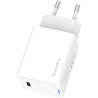 Зарядний пристрій ColorWay GaN Mini 45W PD Port PPS USB-C white (CW-CHS057PD-WT)