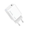 Зарядний пристрій ColorWay GaN Mini 65W PD Port PPS USB-C white (CW-CHS049PD-WT)