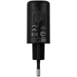 Зарядний пристрій Canyon OnCharge 200 20W 1xPD 1xQC EU Black (CNE-CHA200-31)