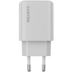 Зарядний пристрій Canyon OnCharge 250 25W 1xPD 1xQC EU White (CNE-CHA250-21)