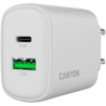 Зарядний пристрій Canyon OnCharge 250 25W 1xPD 1xQC EU White (CNE-CHA250-21)